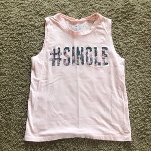 Juniors tank top